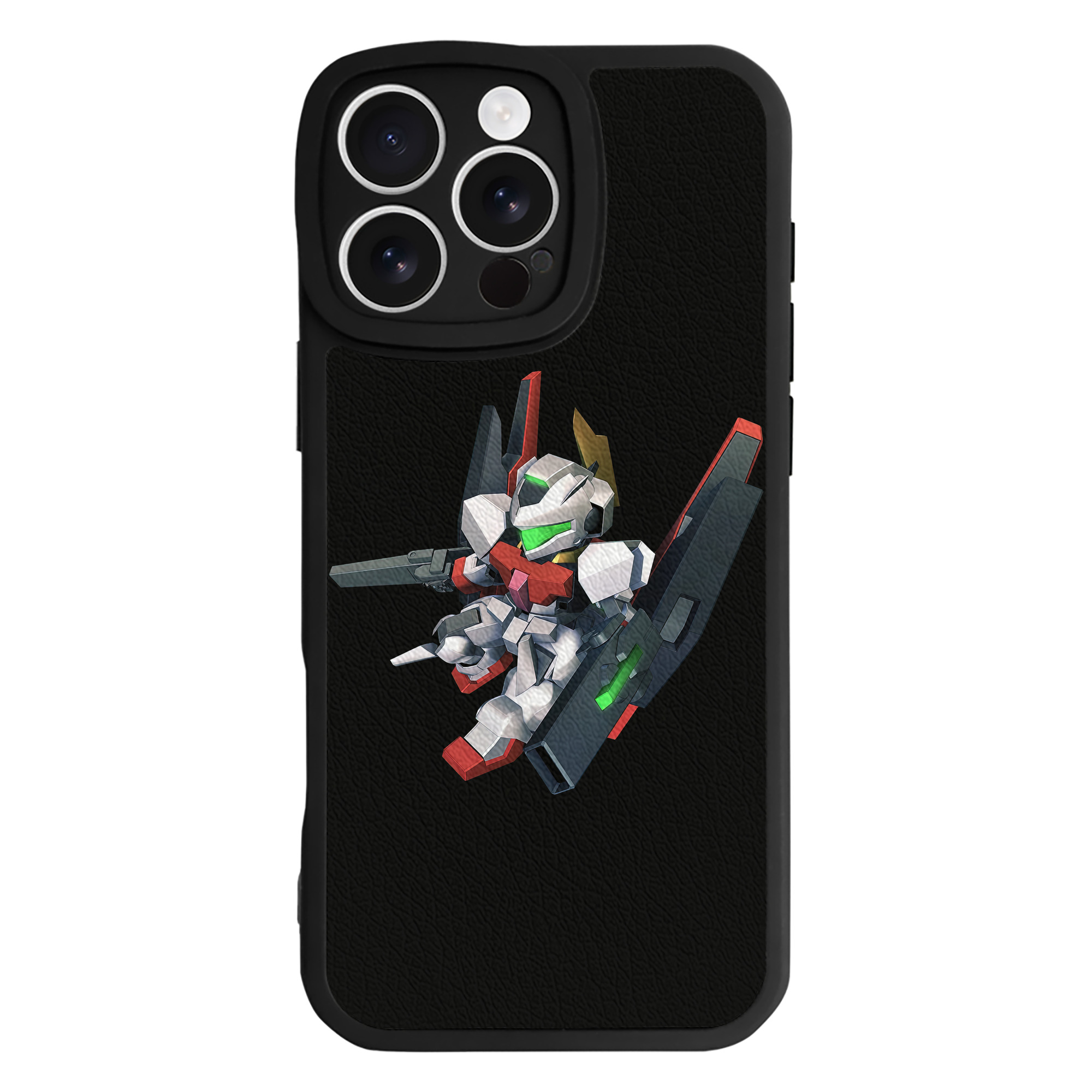 （画像用） 機動戦士ガンダム Mobile Suit Gundam 【iPhone 16シリーズ対応】シリコンスマホケース（レザー調） 材質：シリコン